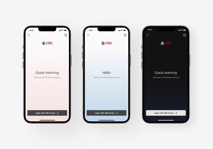 Redesigning a mobile banking app for UBS 
