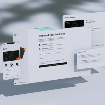 screenshots of KYC system in use 