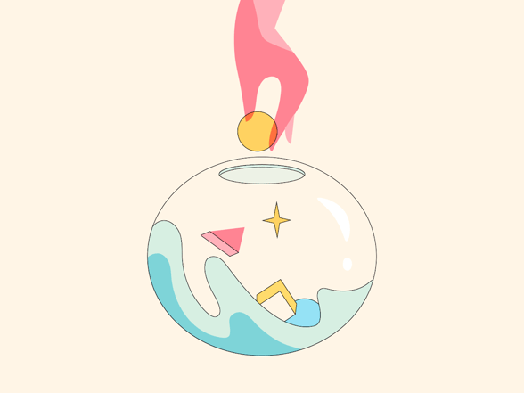 fish tank shapes illustration