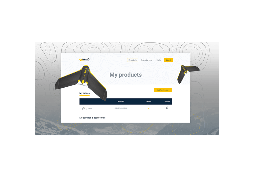 senseFly - Vue.js application developed by Netguru